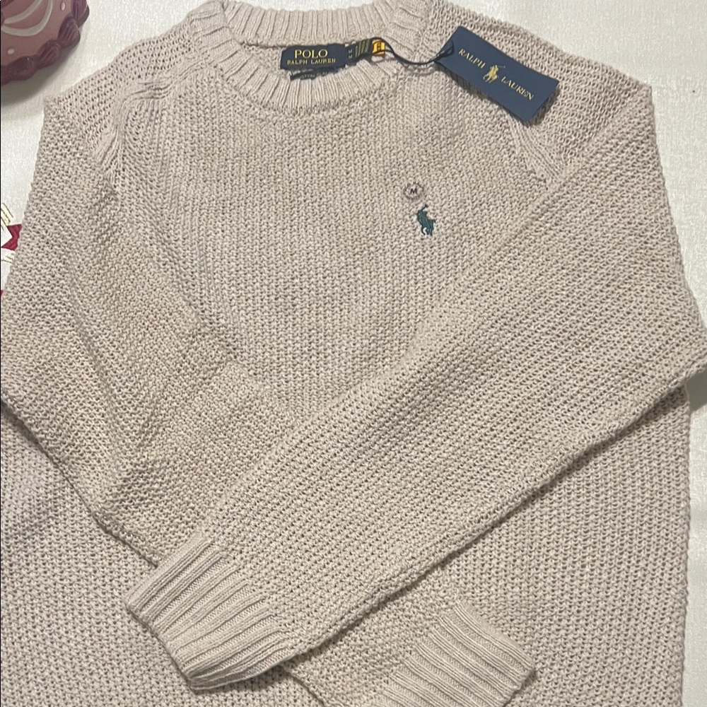 Polo by Ralph Lauren women Cream Sweater